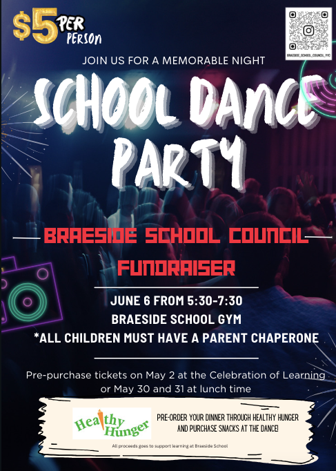 School Dance Party Poster